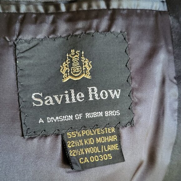 Men’s Black Tuxedo by Savile Row - Picture 7 of 8